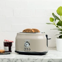HADEN Dorset Putty Beige 2-Slice Toaster