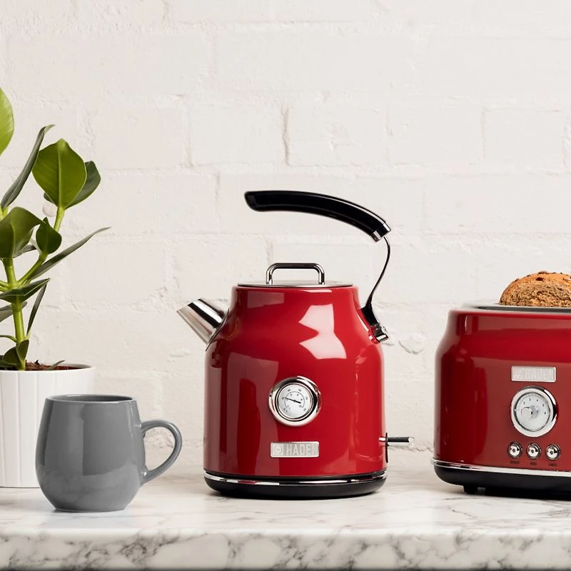 HADEN Dorset Red Electric Tea Kettle