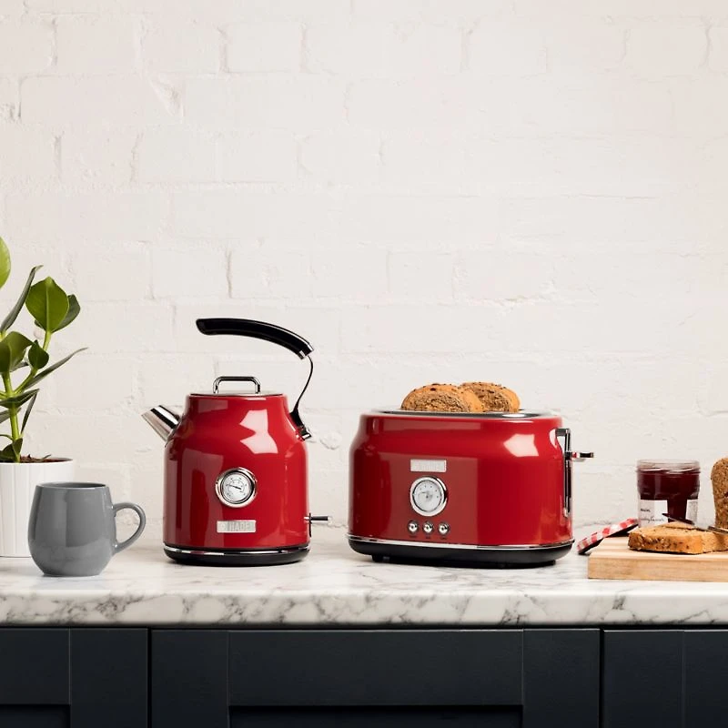 HADEN Dorset Red Electric Tea Kettle
