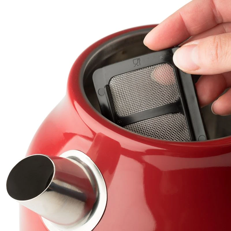 HADEN Dorset Red Electric Tea Kettle