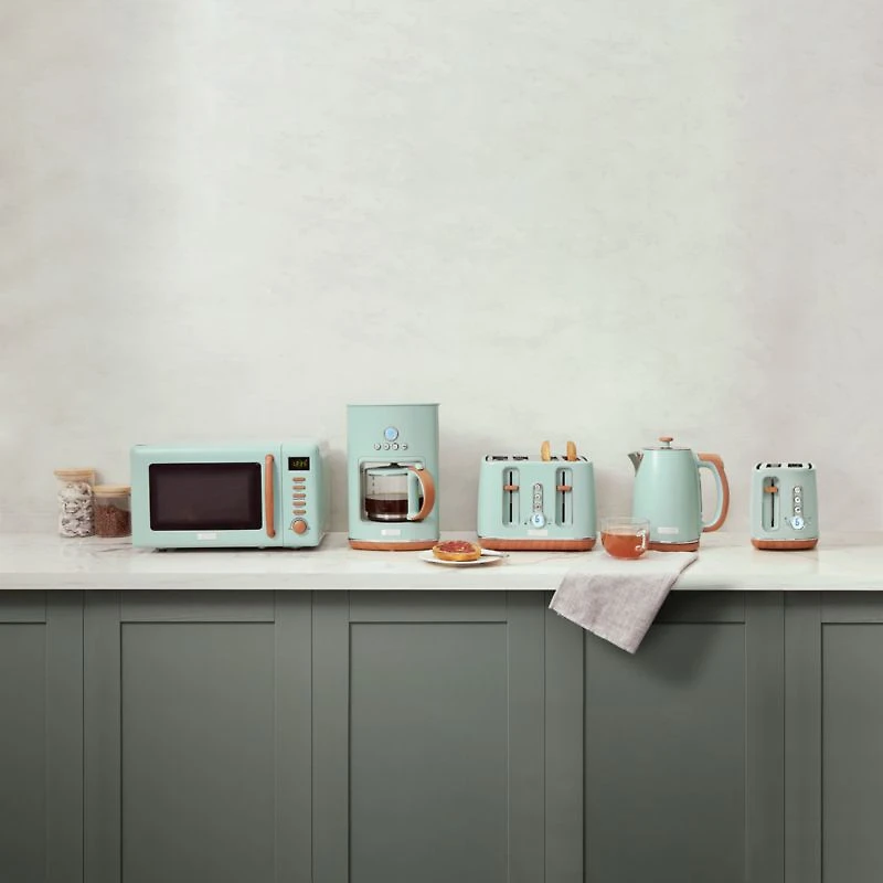 Haden Dorchester Silt Green 2-Slice Toaster