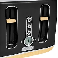 HADEN Dorchester Matte Black -Slice Toaster