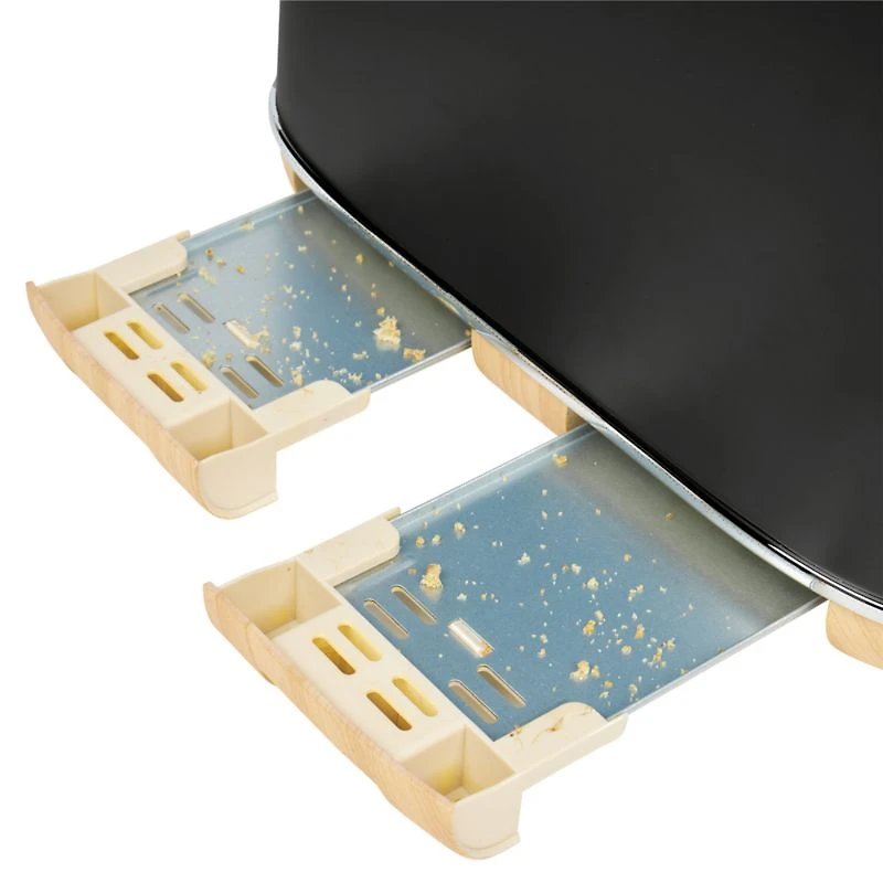 HADEN Dorchester Matte Black -Slice Toaster