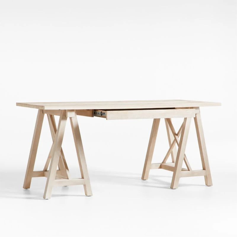 Haldeman Pine Wood Desk by Leanne Ford