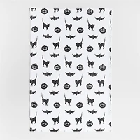 Halloween Microprint Organic Cotton Kitchen Towel