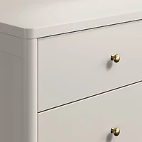 Hampshire 64" Cozy Grey Extra Wide 9-Drawer Kids Dresser