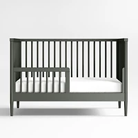 Hampshire Olive Green Wood Toddler Bed Rail