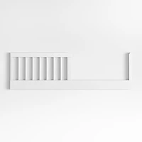 Hampshire White Wood Toddler Bed Rail