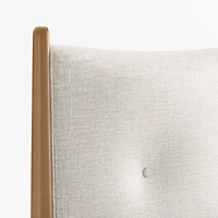 Hampshire Natural Upholstered Kids Twin Bed