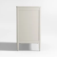 Hampshire 36" Cozy Grey Wood 4-Drawer Kids Dresser