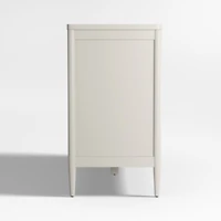 Hampshire 50" Cozy Grey Wood 6-Drawer Kids Dresser