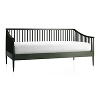 Hampshire Olive Green Spindle Wood Kids Daybed