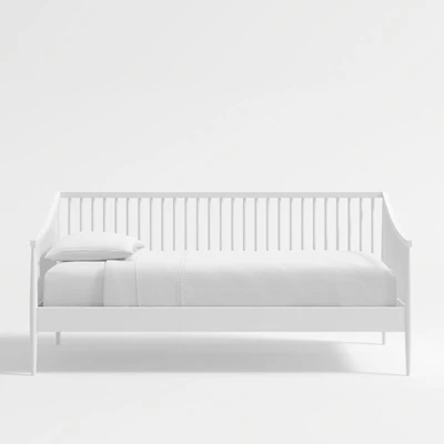 Hampshire Spindle White Wood Kids Daybed