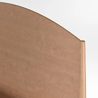 Hampshire Natural Brown Wood Arched Kids Twin Bed