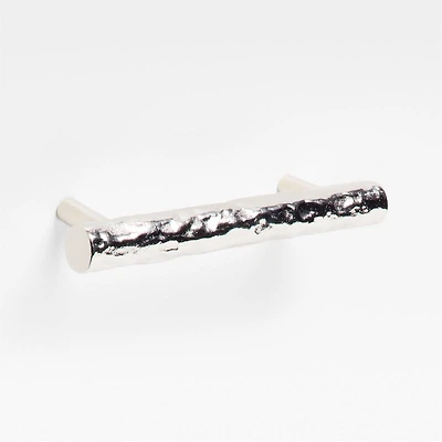 Forged 4" Polished Chrome Cabinet Pull