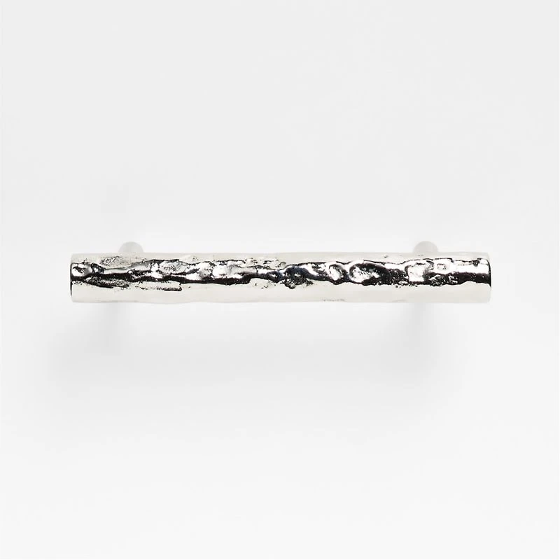 Forged 4" Polished Chrome Cabinet Pull