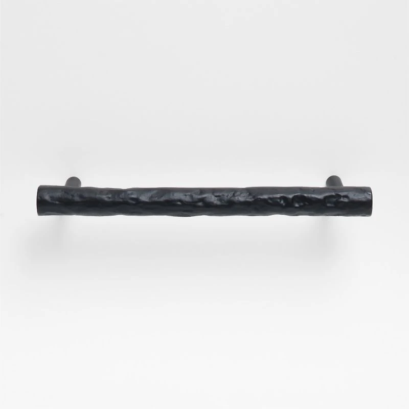 Forged 6" Matte Black Cabinet Pull