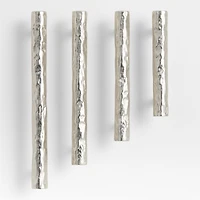 Forged 3" Brushed Nickel Cabinet Pull