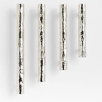 Forged 4" Polished Chrome Cabinet Pull