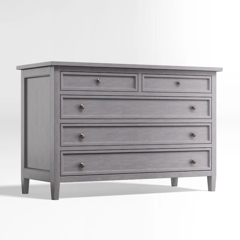 Harbor Dove Grey 5-Drawer Chest
