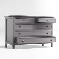Harbor Dove Grey 5-Drawer Chest