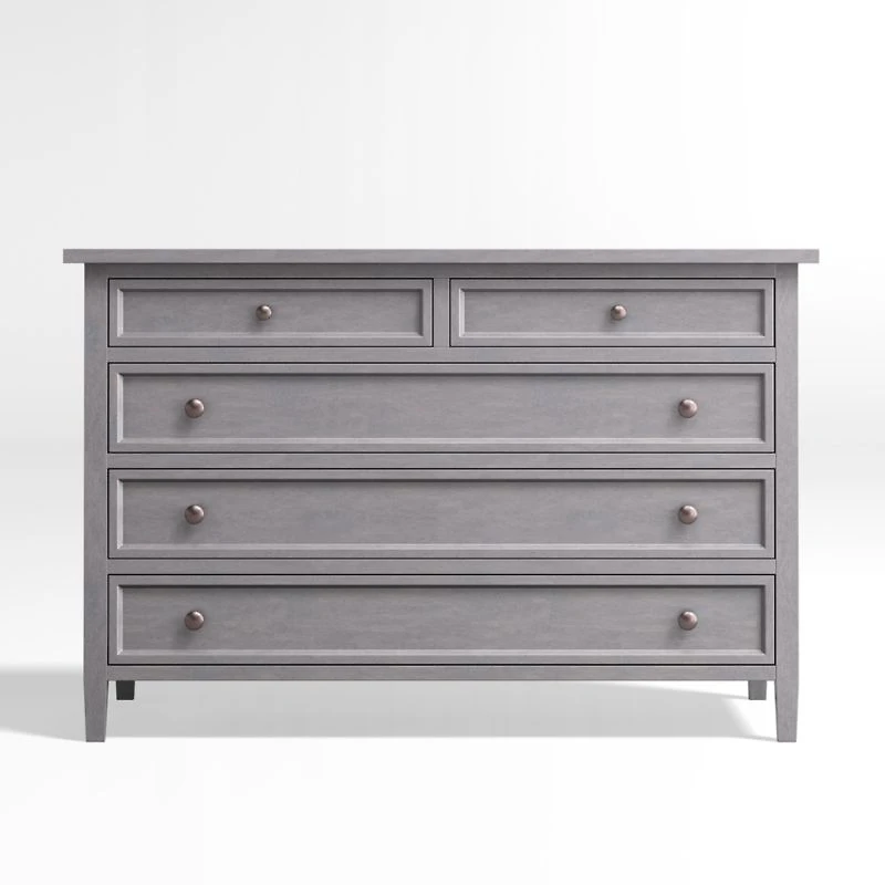 Harbor Dove Grey 5-Drawer Chest