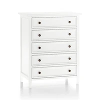 Harbor White 5-Drawer Chest