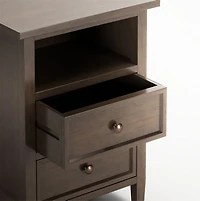Harbor Pinot Lancaster 2-Drawer Nightstand