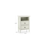 Harbor Vamelie 2-Drawer Nightstand
