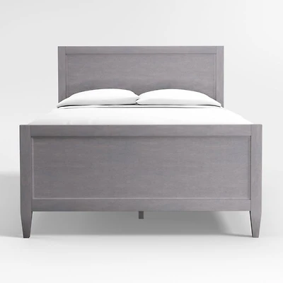 Harbor Dove Grey Queen Bed