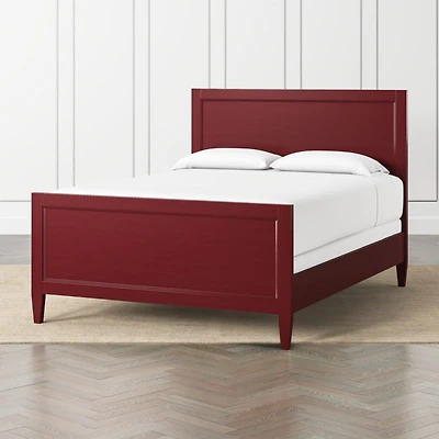Harbor Red Queen Bed
