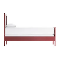 Harbor Red Queen Bed
