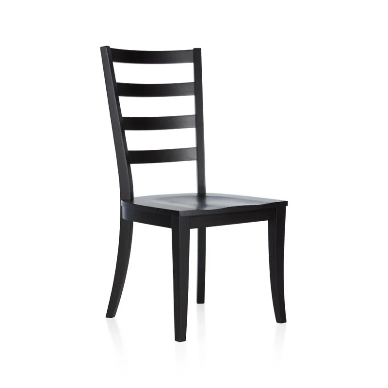 Harper Black Ladder Back Dining Chair