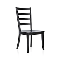 Harper Black Ladder Back Dining Chair