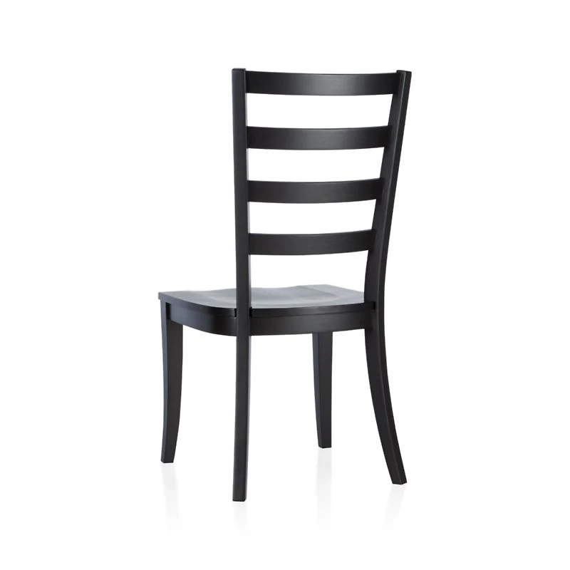 Harper Black Ladder Back Dining Chair