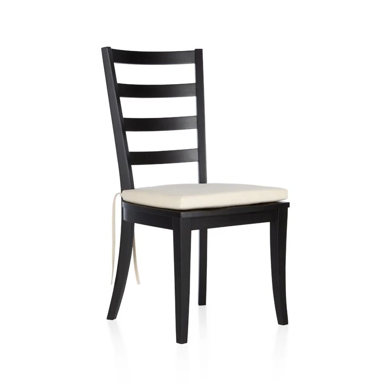 Harper Black Ladder Back Dining Chair