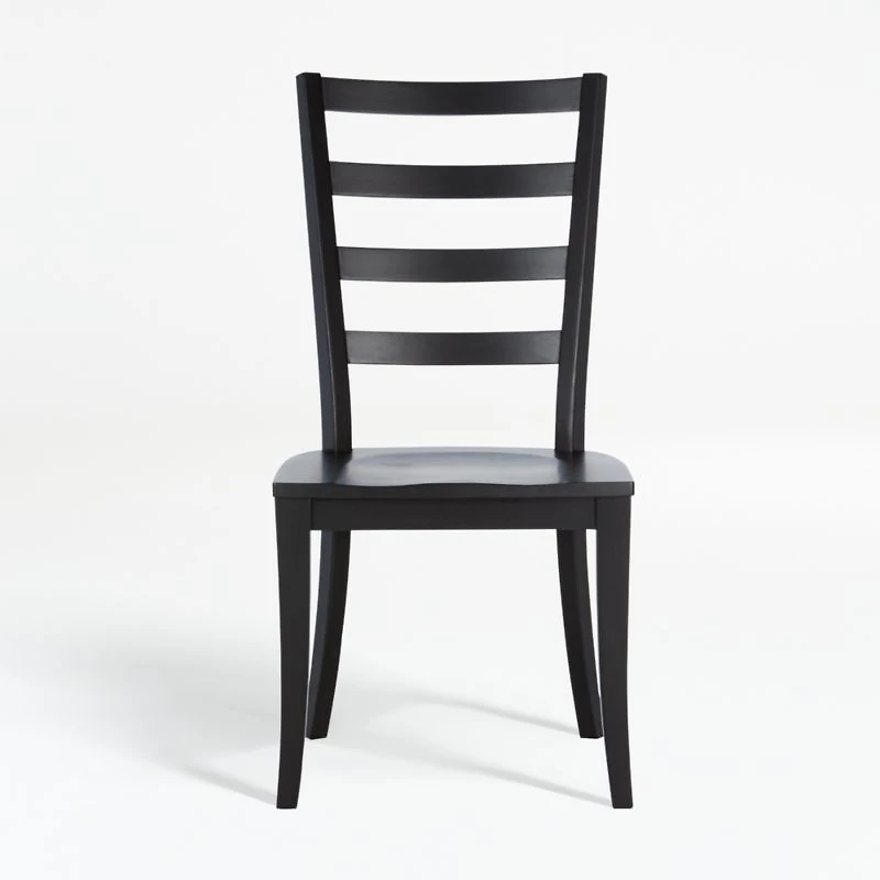 Harper Black Ladder Back Dining Chair