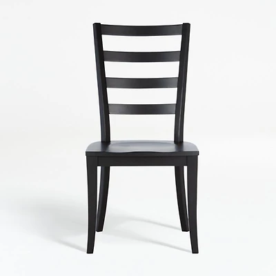 Harper Black Ladder Back Dining Chair