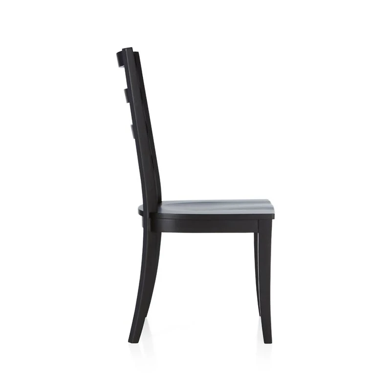 Harper Black Ladder Back Dining Chair