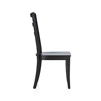 Harper Black Ladder Back Dining Chair