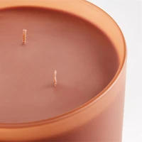 Monochrome No. 8 Harvest 3-Wick Scented Candle - Pumpkin, Cinnamon, Vanilla