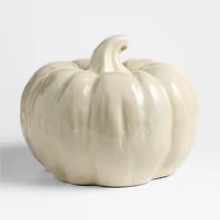 Harvest Large Ceramic Pumpkin