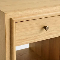 Hastings 18" Rye Wood Narrow Nightstand