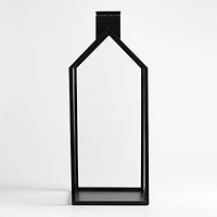 Haus Black Metal Lantern 17.5"