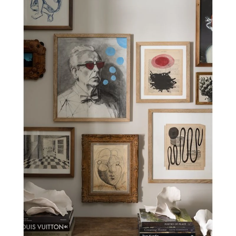 Light Oak Wood 5x7 Picture Frame