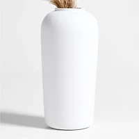 Haven White Cement Vase