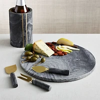 Hayes Black Marble Wine Cooler