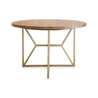 Hayes 48" Round Acacia Dining Table