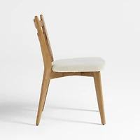 Hazel Brown Wood Dining Chair