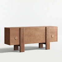 Hearth 76" Oak Credenza